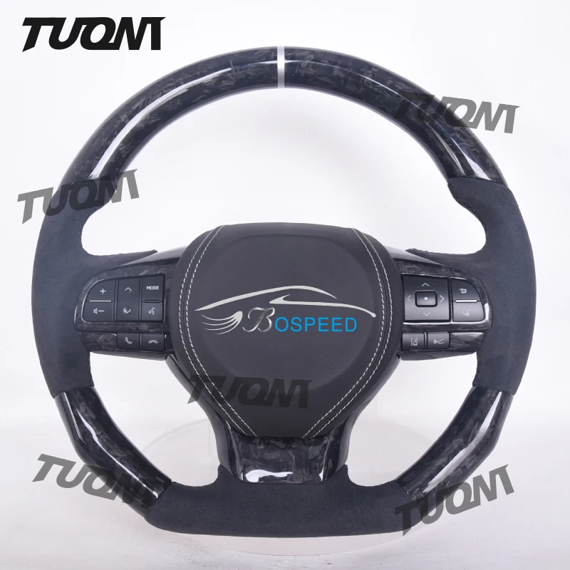 

Leather Suede Carbon Fiber Led Steering Wheel For Lexus IS250 IS350 F RCF ISF GS350 RX350 ES350 ASH LX570 IS300 GX460 GSl10