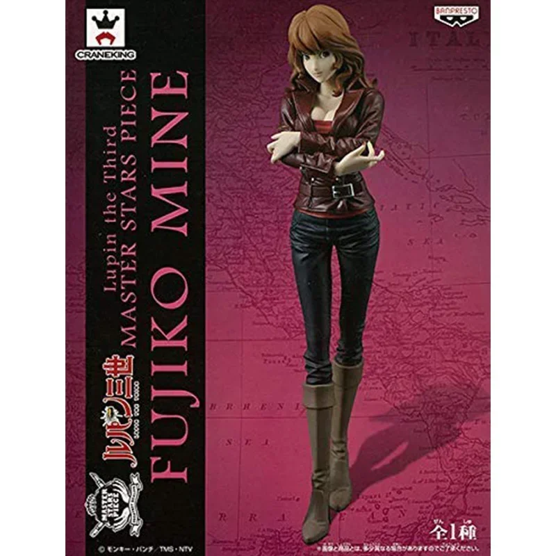 Bandai Original Lupin III MSP Mine Fujiko Anime Action Figure