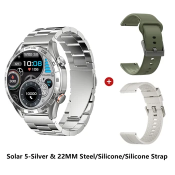 HAYLOU Solar 5 Voice Calling Smartwatch 1.58'' AMOLED Display 60Hz Smart Watch 24H Health Monitoring Sports Smartwatch for Men 20