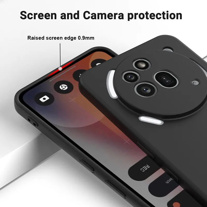 Premium Liquid Silicone Protective Phone Cover with Soft Velvet Interior - Cute and Durable