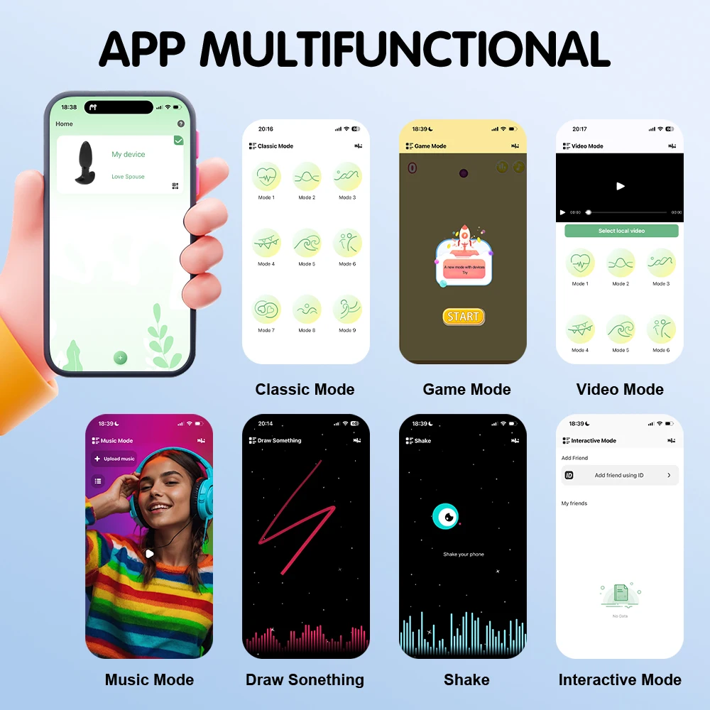 Plug Anal Tracy'sDog Com Rotação Embutida Wireless