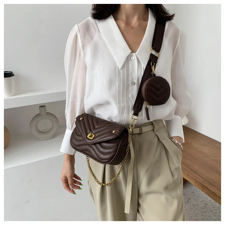 Shoulder Bag 2023 New High-quality Popular Combination Chain Messenger Bag Internet Celebrity Summer High-end Women's Bag_voghion.com