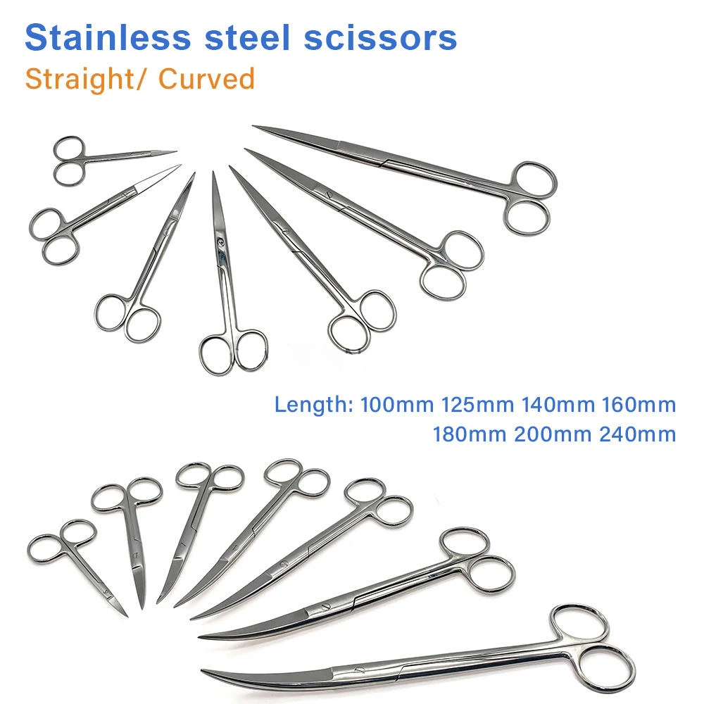 Medical Surgical Scissors Upgraded Steel Small Nail Tools Eyebrow Nose Hair Cut Manicure Makeup Professional Beauty Accessories