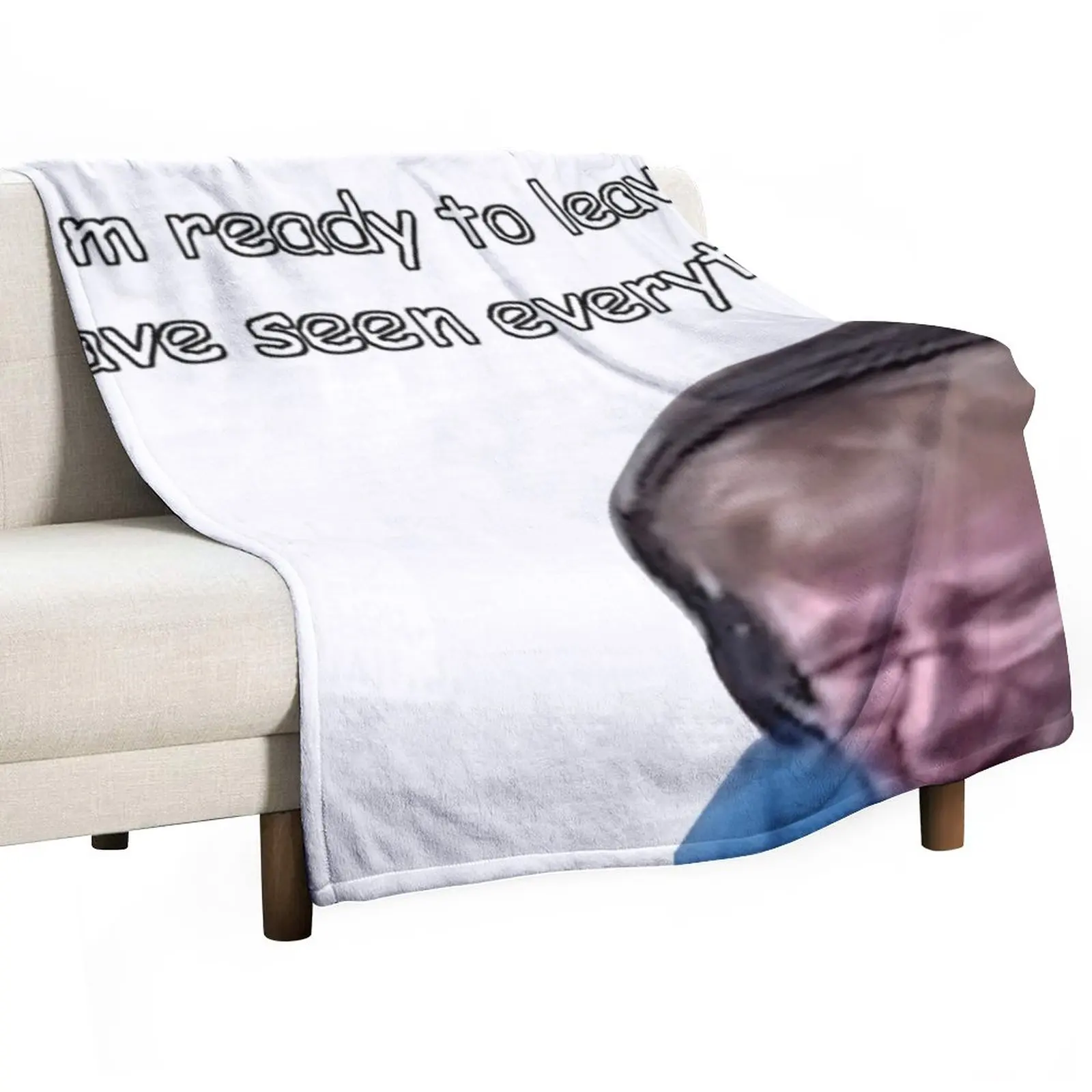 

Carson is god Throw Blanket Sleeping Bag Bed Fashionable Blankets