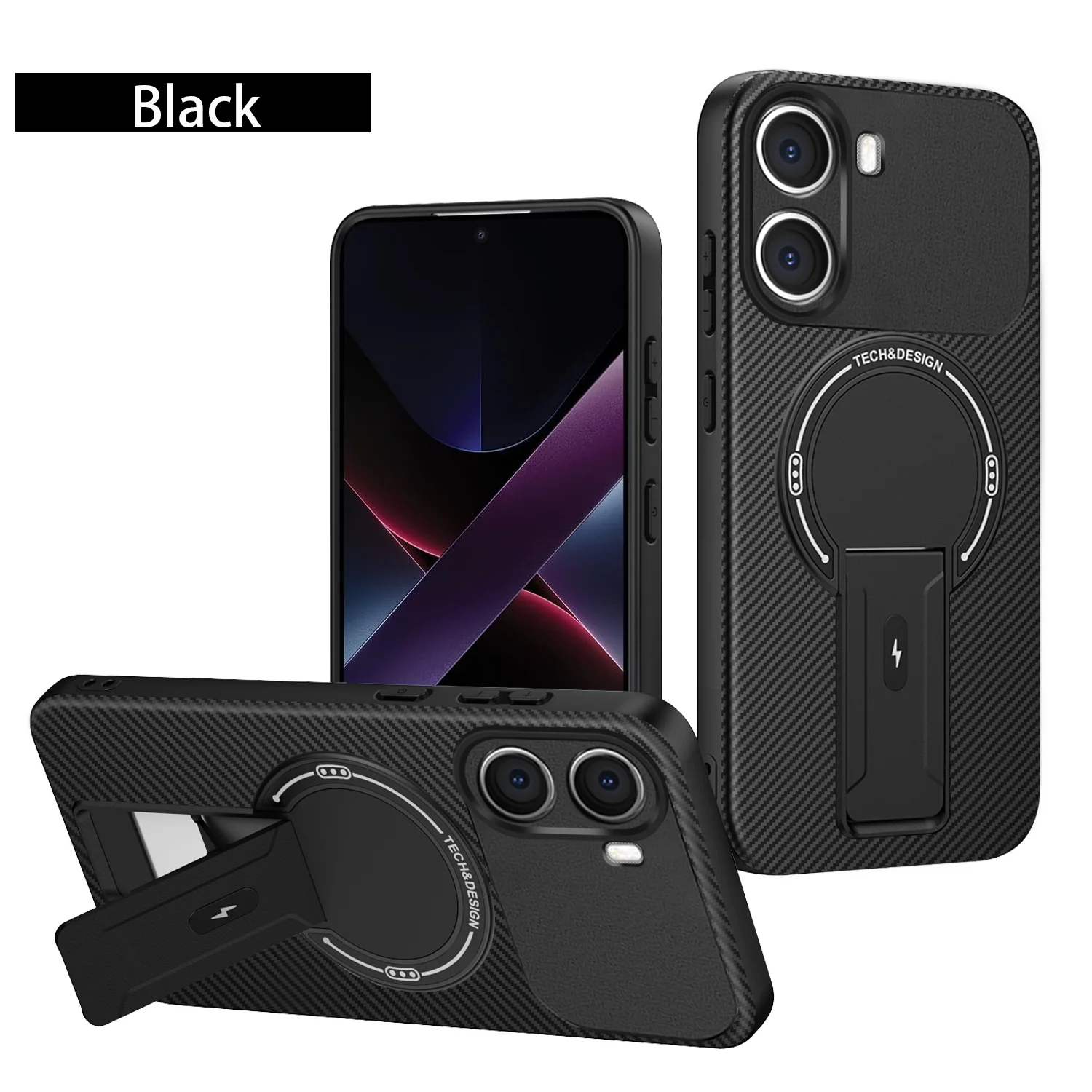 Magnetic Mounting Bracket Protective Phone Case