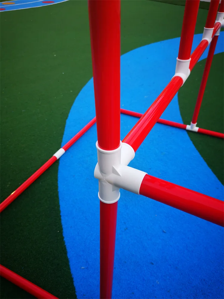 Flying Disc Target Shelf Adult Children Outdoor Sports Game Pvc Number Plate Assembly Frame Parent-child Sports Throwing Game 6