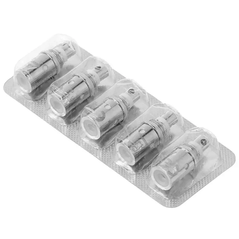

2024 New 5 Packs Atomizer Coil for Head Replacement ET BVC Atomizer Miniprotank Quick Connect Adapter Metal for 1.8 Ohm