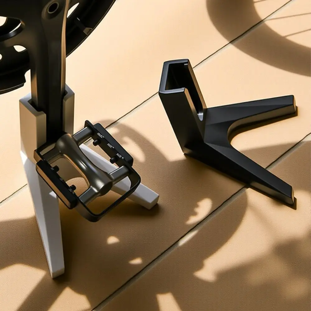 Durable Stable Bike Stand Lightweight Wheel Support Bicycle Rear Parking Rack Bicycles Support Rack Bike