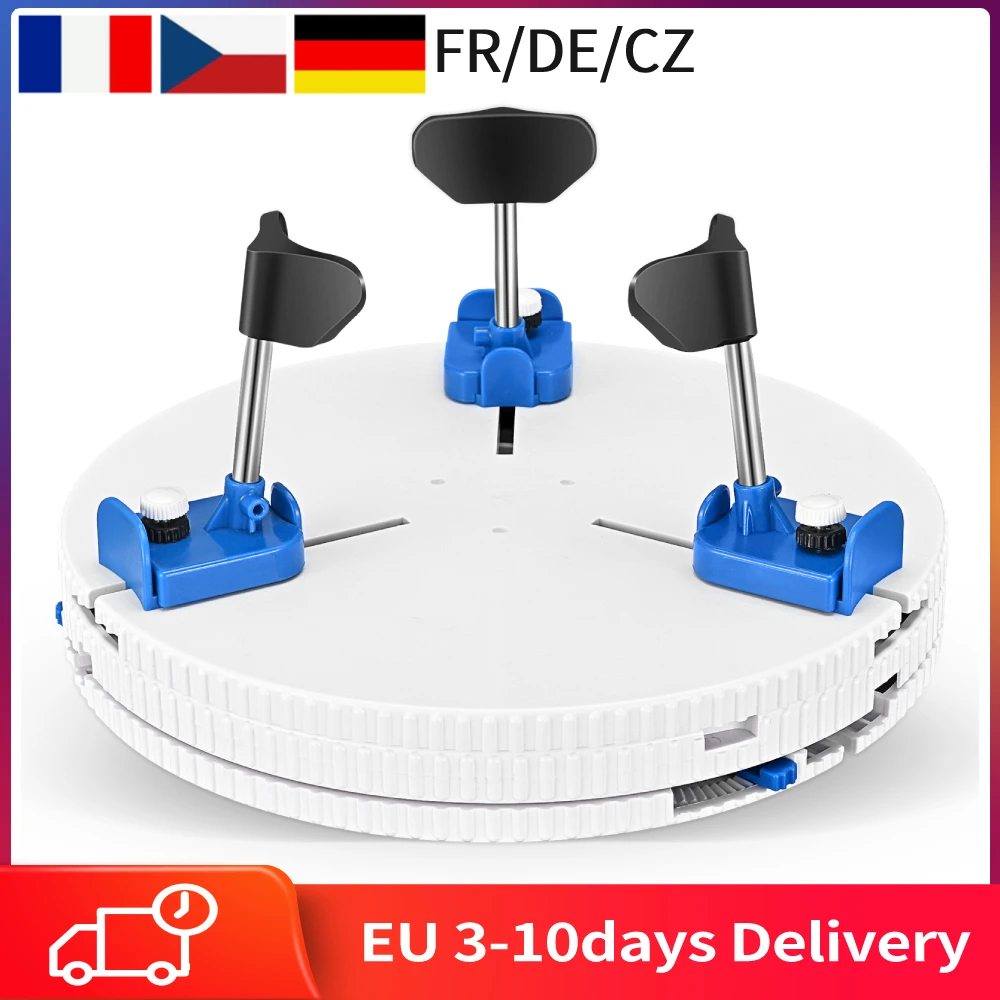 Зажим для керамических колес, Магнитный поворотный стол, полимерный инструмент для моделирования, инструменты для ремонта керамических колес, аксессуары для колес
