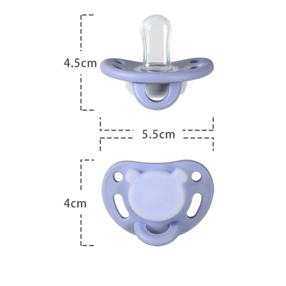 Portable Baby Gift Silicone Newborn Bite Supplies Infant Sleep Nipple Cartoon Baby Pacifier With Storage Box Soother Nipples - Image 6