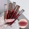 Gege Bear Velvet Matte Mist Lipstick Long Lasting High Pigment Color Non-Stick Cup Velvet Lip Gloss for Daily Makeup 1