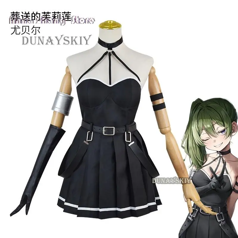 Ubel-アニメーションのコスプレウィッグ,女性用,最大45cmのヘア
