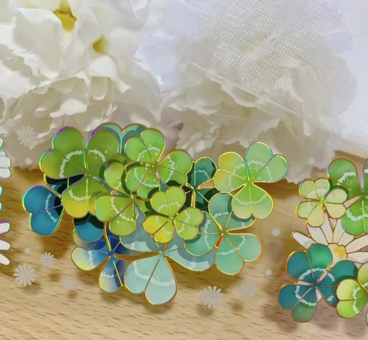 

Винтажная клеверная Коллекционная васи лента для изготовления открыток своими руками Скрапбукинг план декоративная наклейка