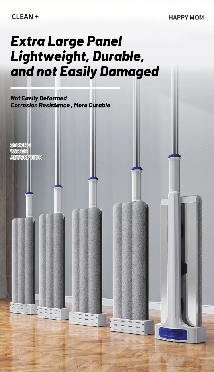 Hands Free Folding Bucket Mop Set