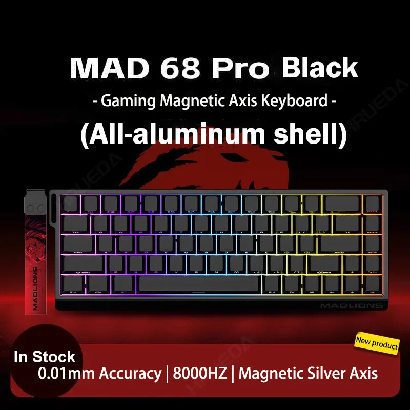MADLIONS MAD60 HE RGB ブラック Amazon.com: Hyekit x FGG MADLIONS MAD 60 HE RGB 60% Wired