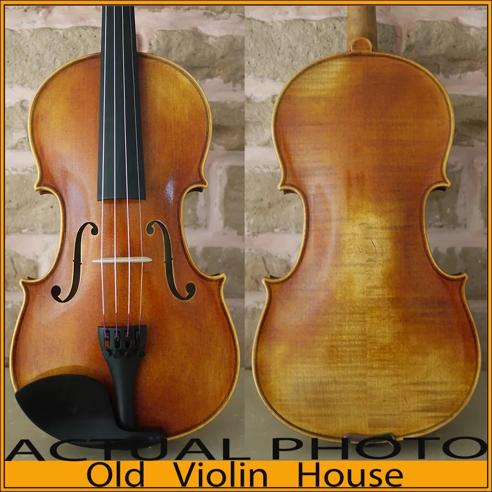 Antonio Stradivarius 1714 "Soil" Violin Model, Antique varnish,Free violin case , bow ,No.1900