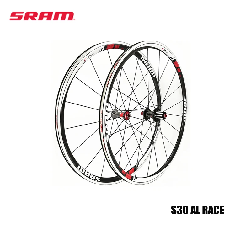 SRAM S30 AL RACE wheelsets Available in 700C sizes Double butted