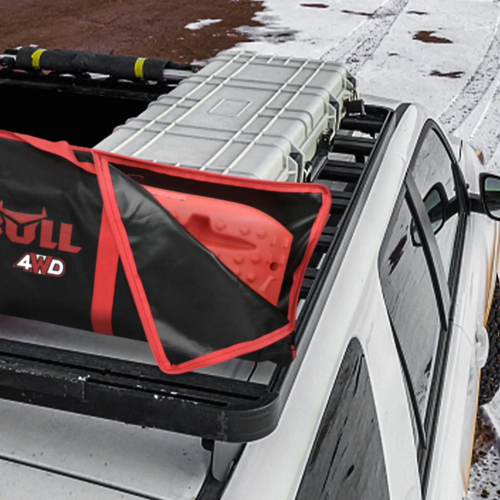 X-BULL Recovery tracks Carry Bag for X4 Extraction Tred Bag Black