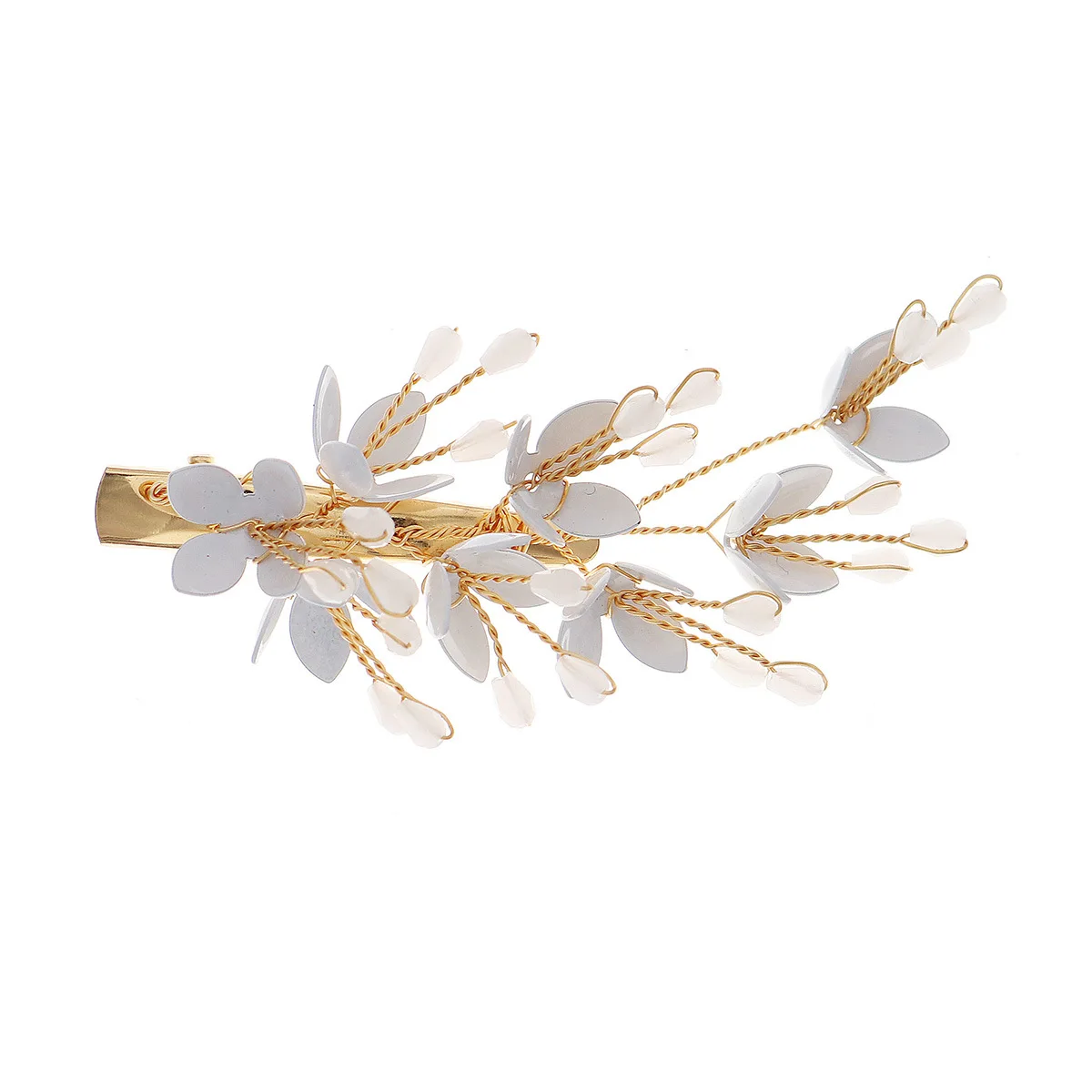 

Woman's Edge Clips Hairpin Nonslip Faux Crystal Headwear with Retro Hypoallergenic Alloy for Thick Curly Hair Styling Decorative