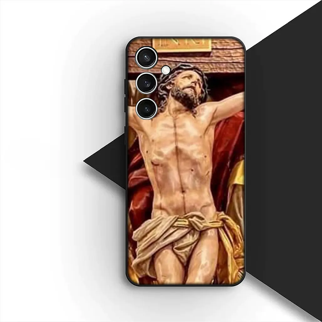 Divine Savior Christian Cross Phone Case Cover