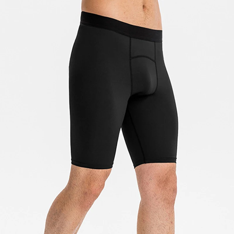 Lower Compression|men's Compression Running Tights - Quick Dry Gym Fitness  Shorts With Pockets