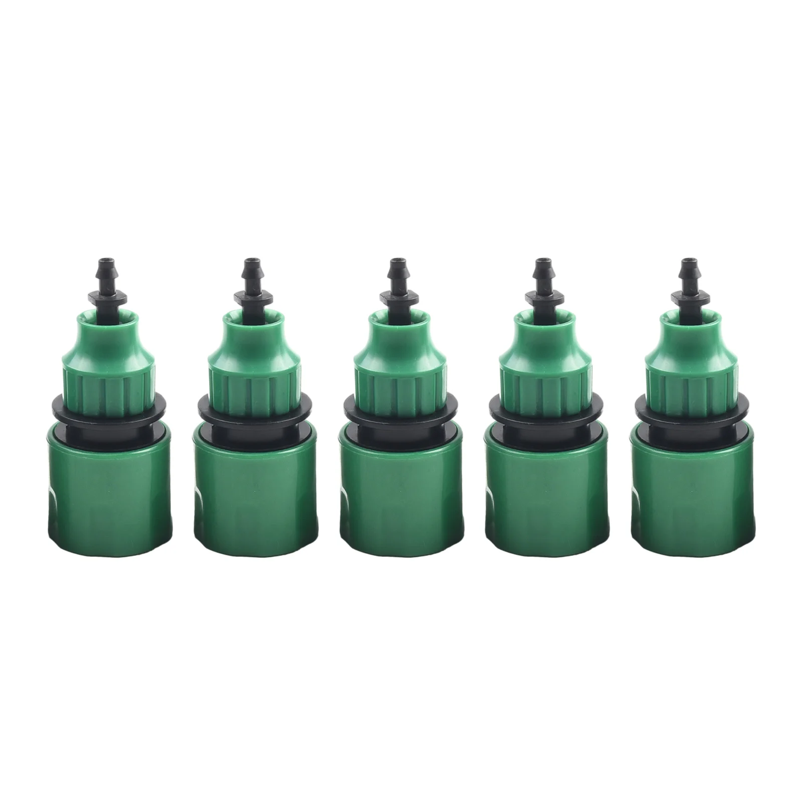 

Adapter Hose Quick Connector 4/7mm/8/11mm 5 Pcs Accessories Garden Green Micro Irrigation Adapter Pipe Adapter