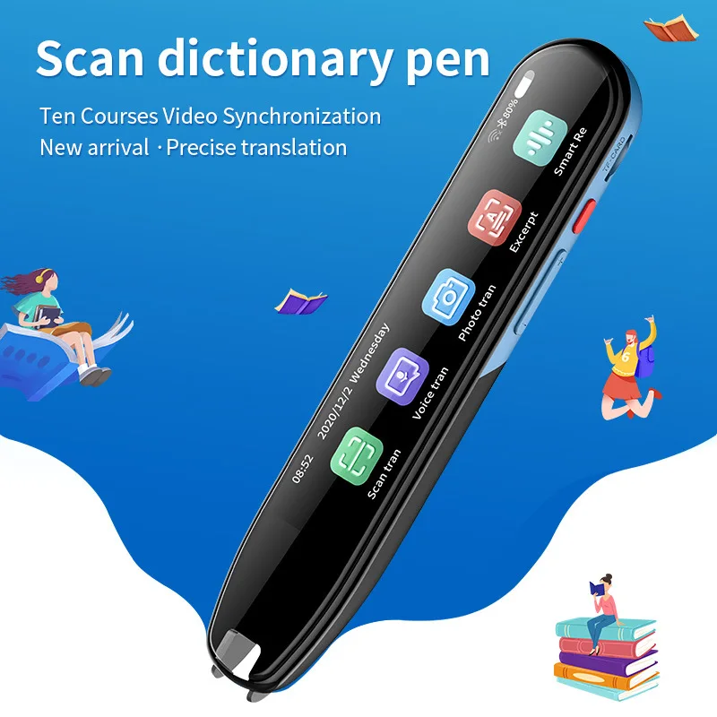 

G508 5-inch Large Screen Smart Offline Scanning Translation Pen 112 Languages Online Dictionary Reading Text Translator Pen