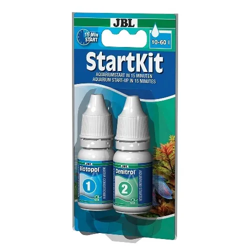 JBL StartKit - Кондиционер и старт. бактерии д/запуска пресн. акв. 10-60 л 2х15 мл | Дом сад