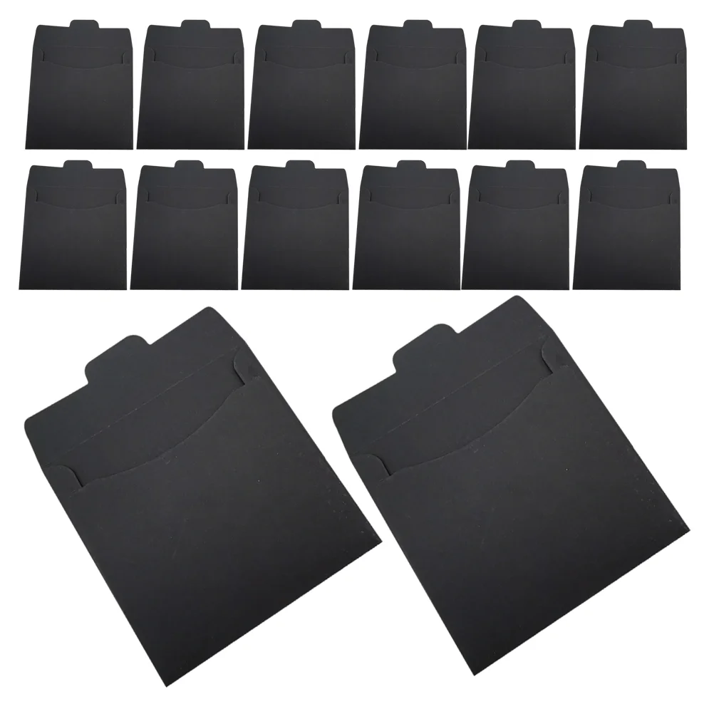 50 Pcs Paper Envelopes Cd Envelopes Small Mini Dvd Storage Invitation Paper Cd Bags Packing Bag
