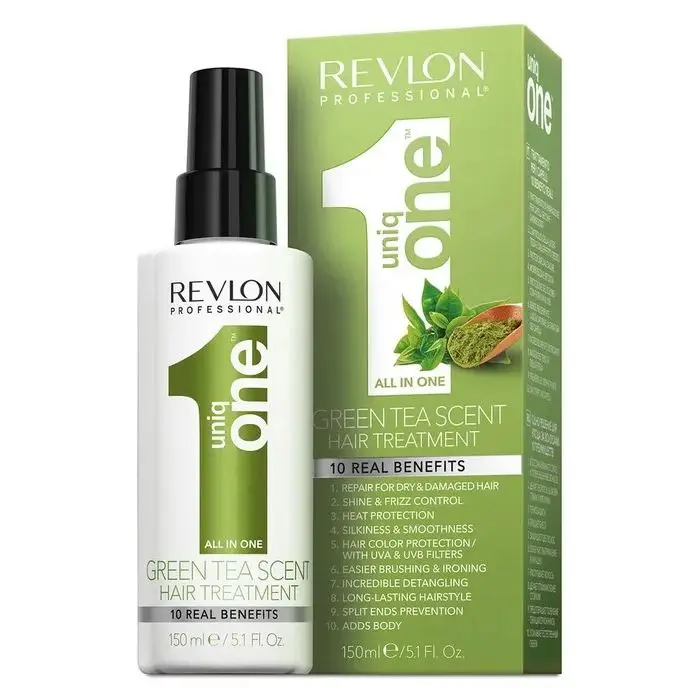 Маска для волос Revlon Professional Uniq One Green Tea Scent Treatment Спрей маска ухода за волосами с