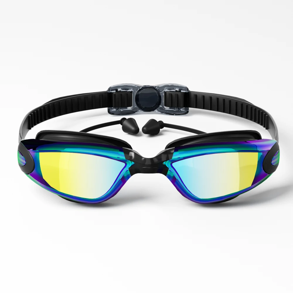 Premium Unisex UV-Protective Swimming Goggles - Stylish, Waterproof, Anti-Fog, and HD Clarity