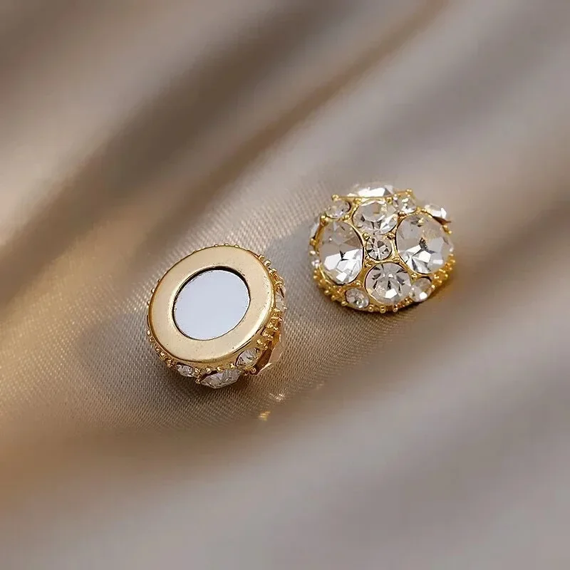 Magnetic Ear Clip Stud Earrings for Women