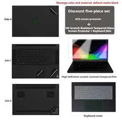 Premium Laptop Body Protective Film - Scratch - Resistant Case Cover for RZ09 - 0508 (Suit 4)