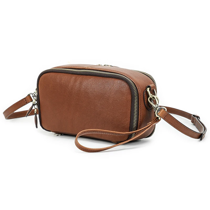 Contact'S Genuine Leather Crossbody Bag For Women 2023 Fashion Casual