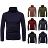 Turtleneck Pullovers Sweaters Men 2020 Autumn Winter Solid Color Long Sleeve Knitting Sweater Thickening Men's Bottoming Shirt 1