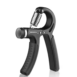 Ultimate Grip Strength Enhancer - Hand and Wrist Workout Tool (Black)