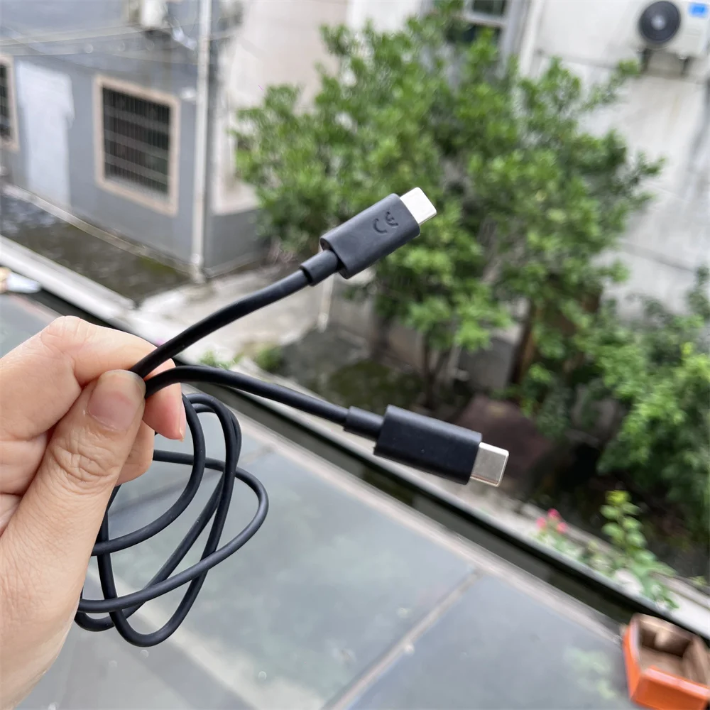 High-Speed 6A USB-C to USB-C Fast Charging Data Cable, 100cm