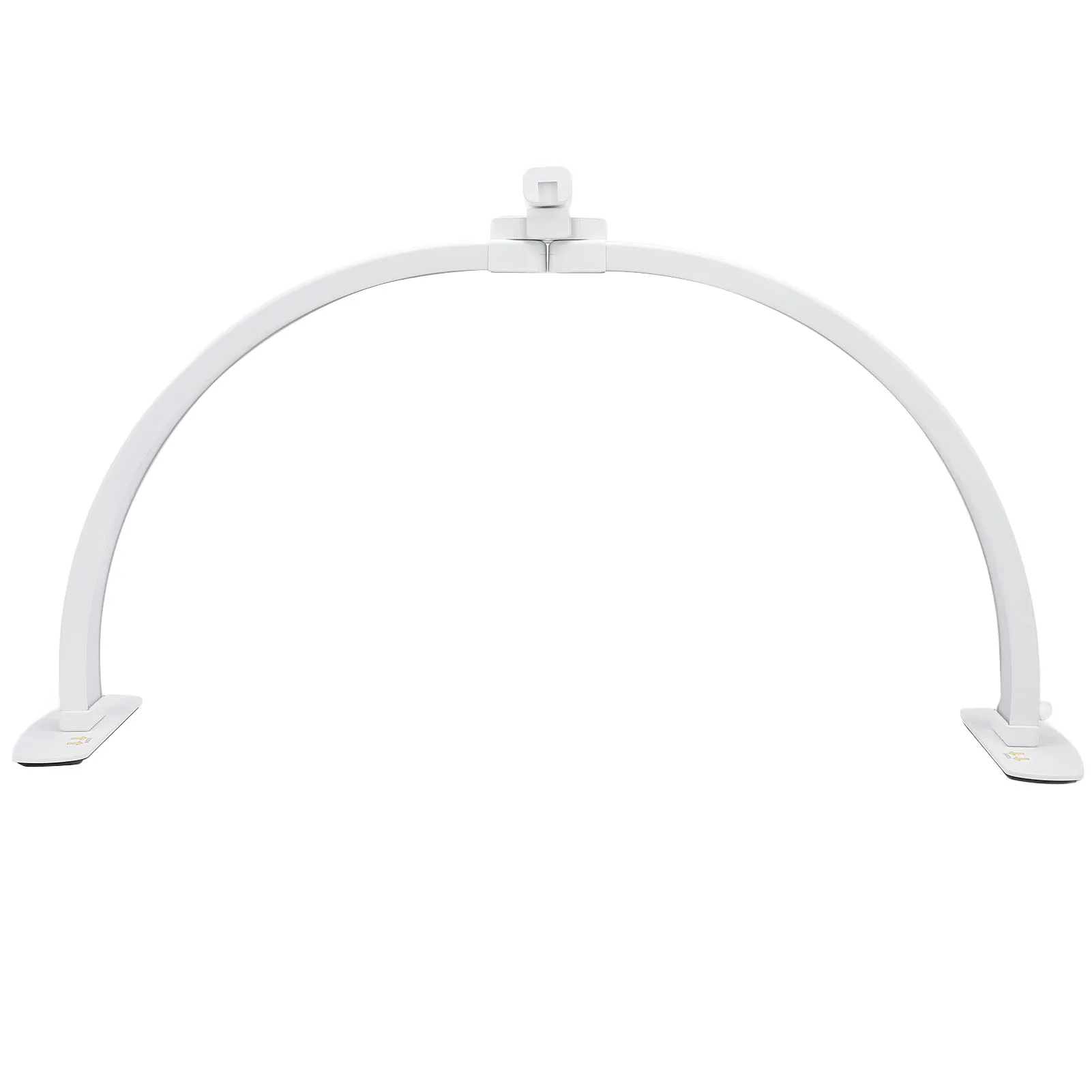 Half Moon Light for Nail Desk Foldable 3 Color Temperatures 10 Brightness Adjustable Beauty Lamp Phone Holder for Beauty Salon 2