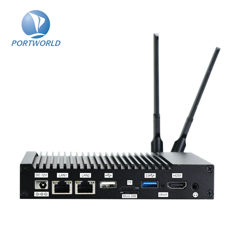 

Fanless With Rs232 Serial Port 4G Module Interface Wall Mounted Android 11 Portable RK3568 AI Edge Computer