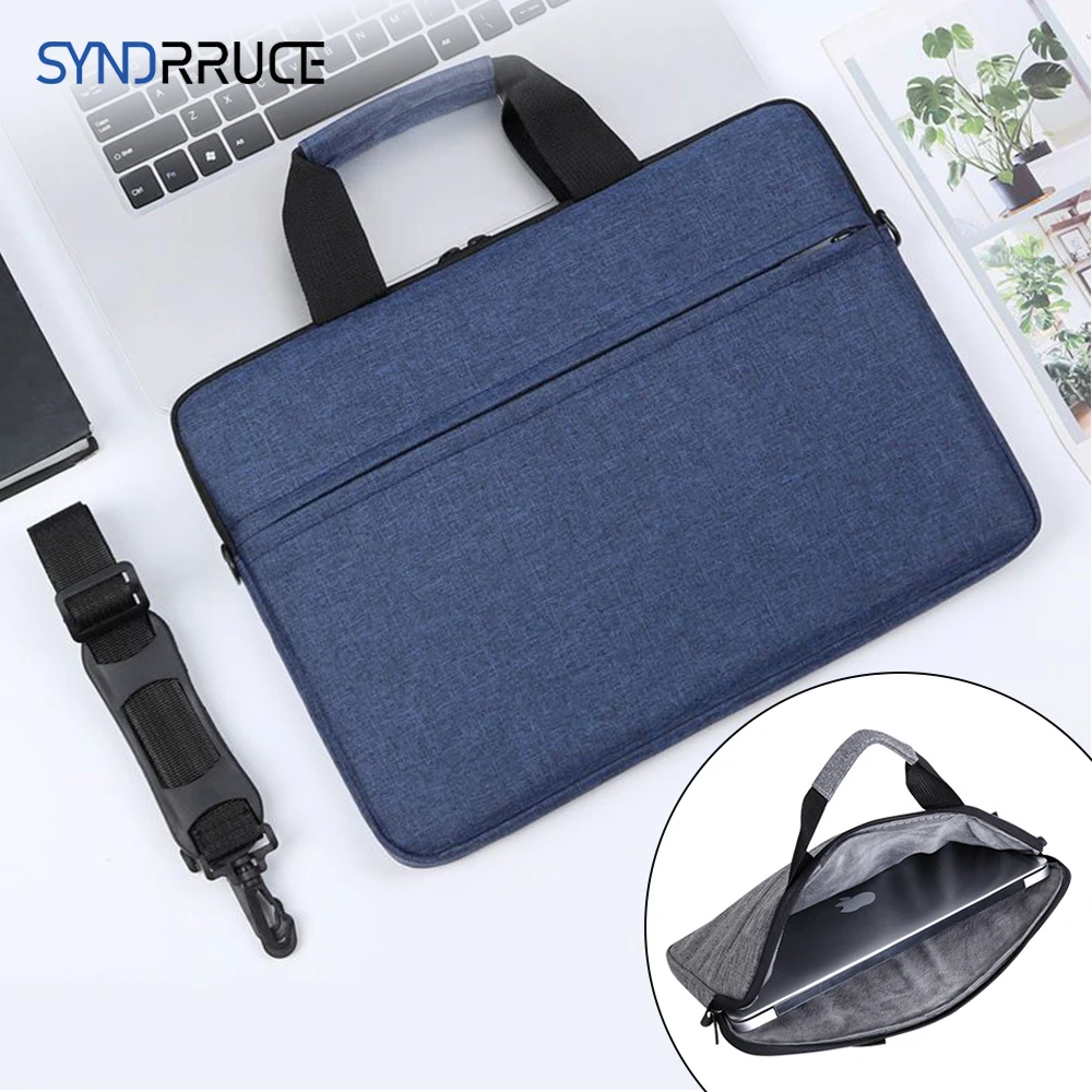 

Laptop Handtasche Tasche für MacBook Pro Laptop Xiaomi Lenovo Passend für 13.3 14 15 15.6 Zoll Tragbare Schulter Umhängetasche