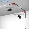 SCON Creative Magnetic Lamp Holder 34mm Width Aluminum 0.5M 1M Ceiling Recessed Suspended LED Magnet Mount Lights Track Rail 2