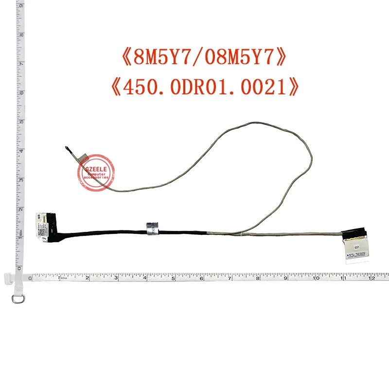 

Laptop LCD LVDS Cable For Dell Vostro 15-3573 15-3576 3578 3572 3568 P63F 8M5Y7 08M5Y7 450.0DR01.0021