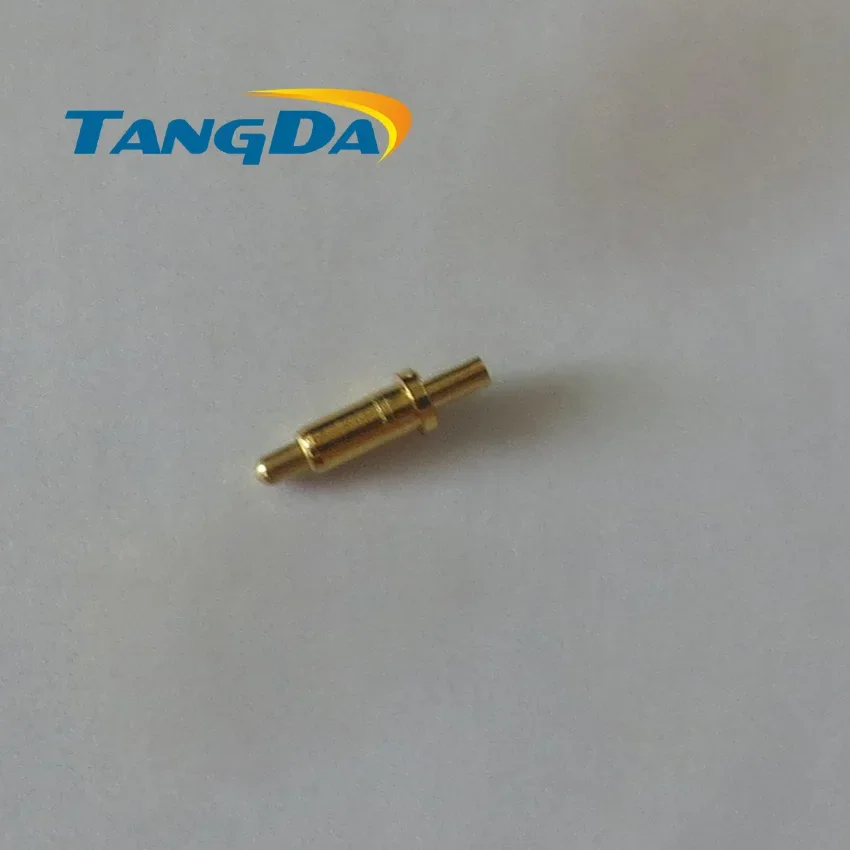 

Tangda DHL/EMS D2 * 6,5mm + 2mm tail 500PCS pogo pin коннектор, пружина батареи 1P сквозное отверстие 1.2A