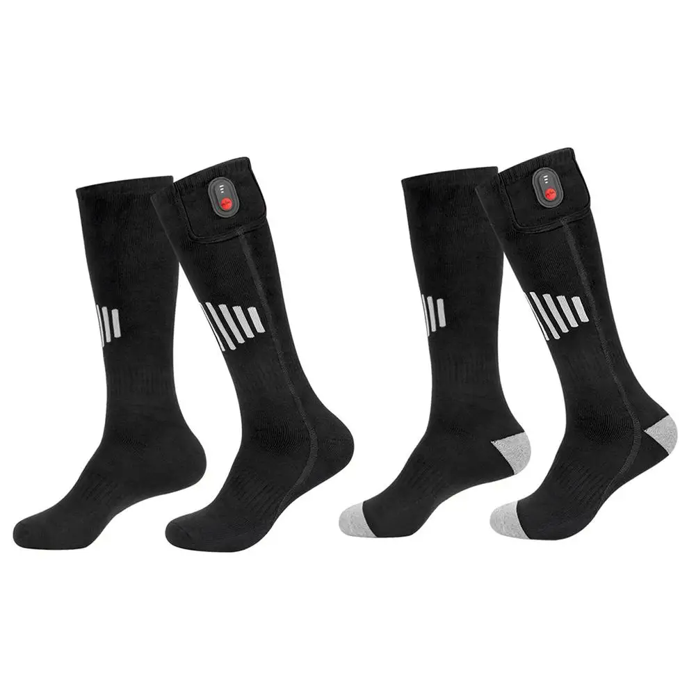 Electric Thermal Socks Adjustable Warm Comfortable Socks Rechargeable Anti-Cold Winter Cycling Fishing Camping Heated Socks