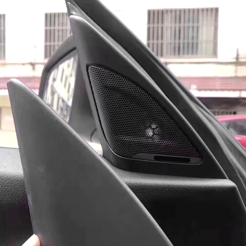 전면 문짝 트위터, BMW F34 3GT 3 시리즈 320i 328i 335i 340i 용, 트레블 트럼펫 혼 라우드 스피커, 하이파이 음악 스테레오 트위터 커버