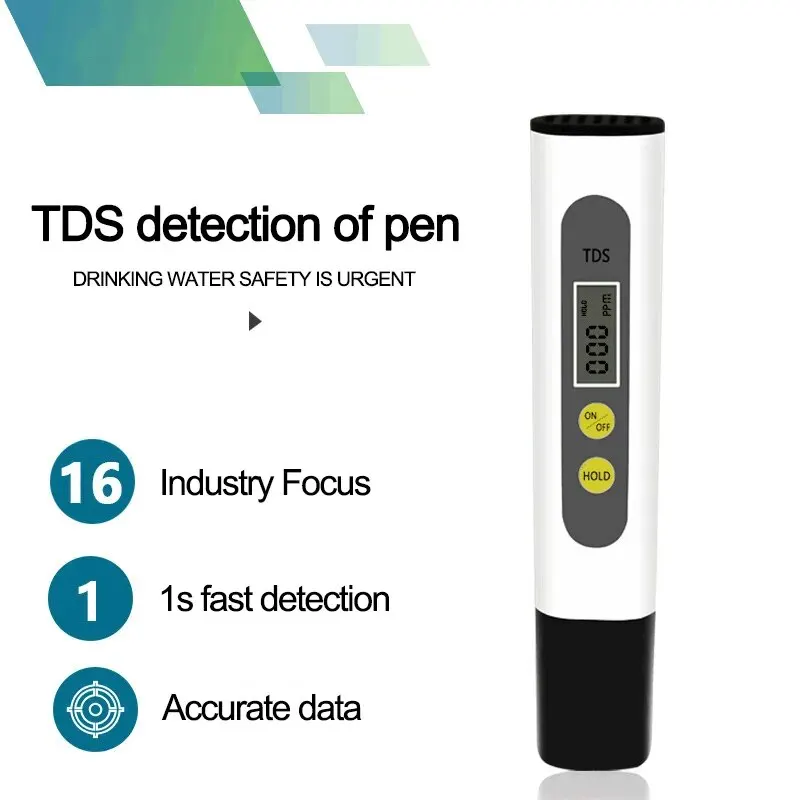 Water Quality Testing Pen TDS Meter for Household Drinking Water