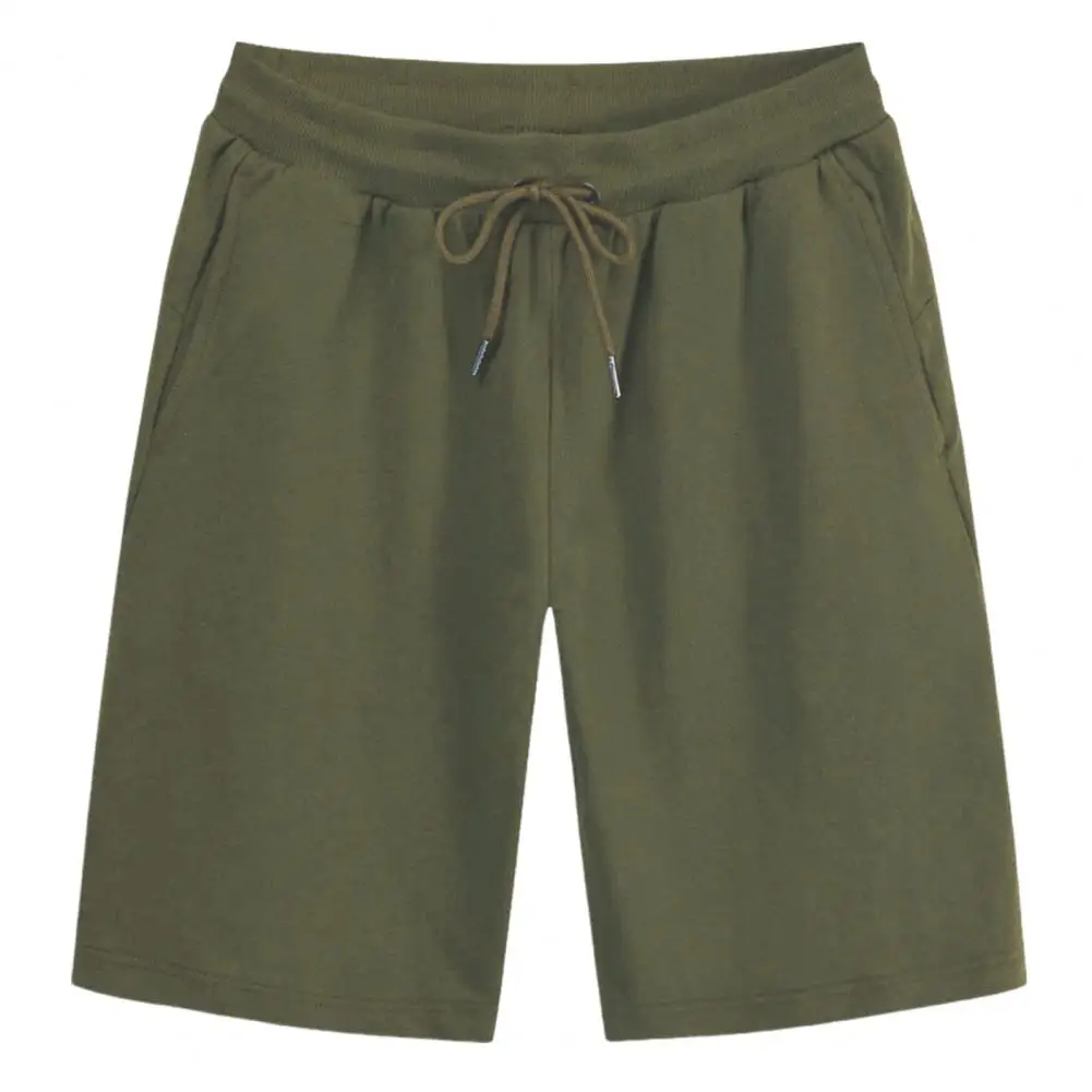 

Adjustable Drawstring Sport Shorts Men's Elastic Waist Casual Sport Shorts with Adjustable Drawstring Pockets Loose for Active