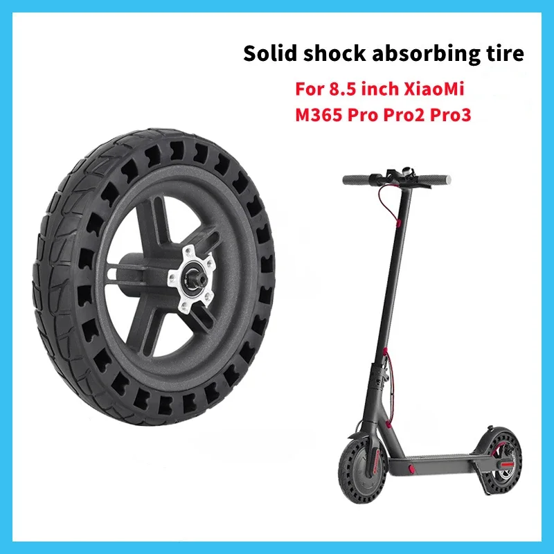 

Solid Shock Absorbing Tire Honeycomb Tire Hub For 8.5 Inch XiaoMi Electric Scooter M365 Pro Pro2 Pro3 Scooter Accessories