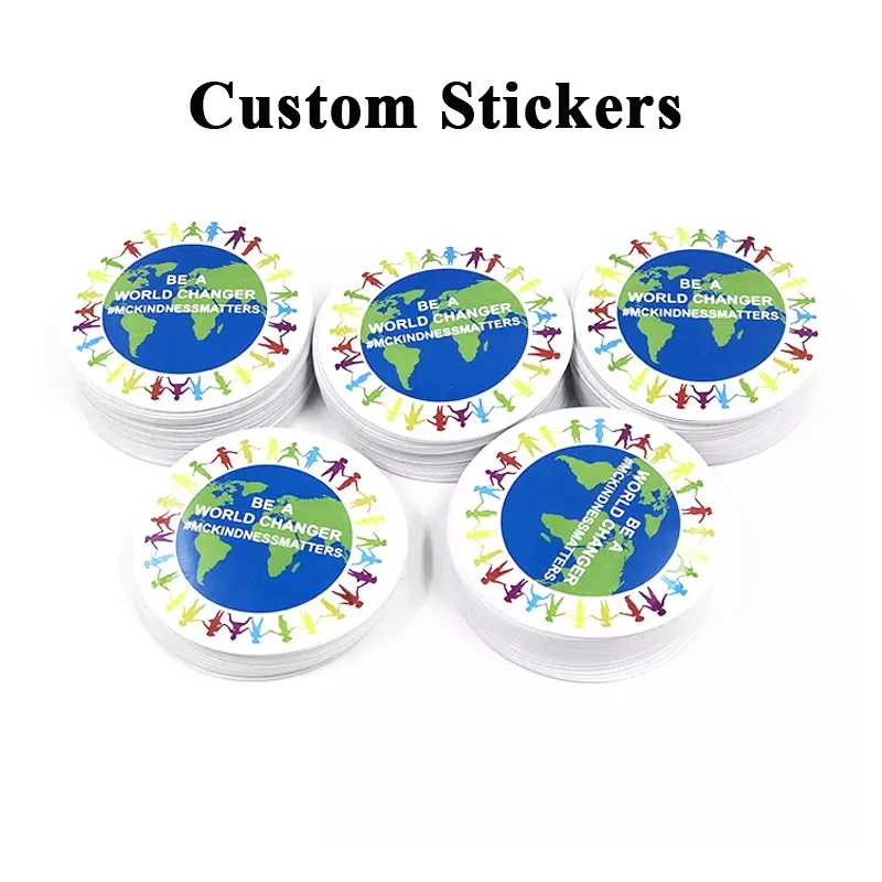 

Custom Cute Stickers Kawaii Anime Toy Stickers Waterproof Adhesive Paper Labels for DIY Skateboard Laptop Phone Case Bottle