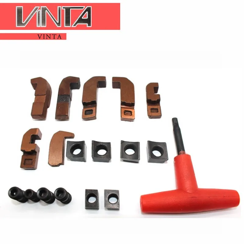 Accessori Per Dischi Per Fresa Pressing Block Cutter Pad Shim Viti A Doppia Testa Chiavi Gma/Sgma/Jtma/Zma/Mma